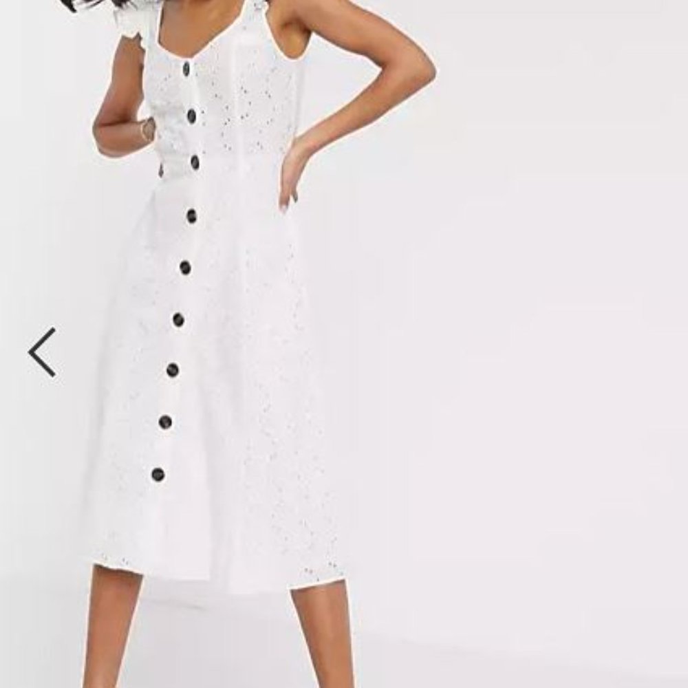 Never Worn ASOS shell midi sundress Out of stock